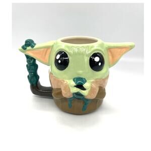 Zak Star Wars Baby Yoda The Mandalorian Sculpted Coffee Mug 4"